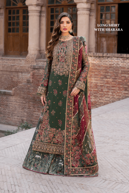 Iznik - ILC-01 Embroidered Chiffon