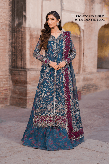 Iznik - ILC-03 Embroidered Organza