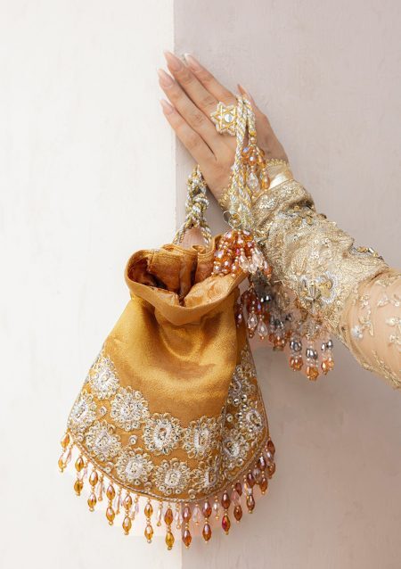 AIK Atelier - WEDDING FESTIVE '25 - VOL. 2 - GOLD TISSUE POTLI