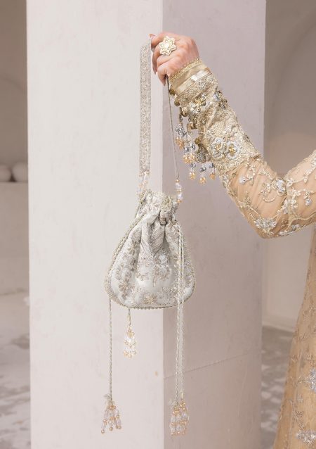 AIK Atelier - WEDDING FESTIVE '25 - VOL. 2 - SILVER TISSUE POTLI