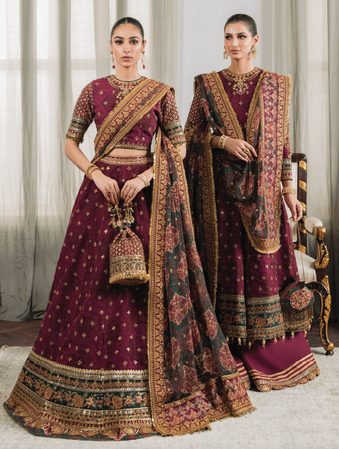 Baroque Chantelle Embroidered Luxury Chiffon