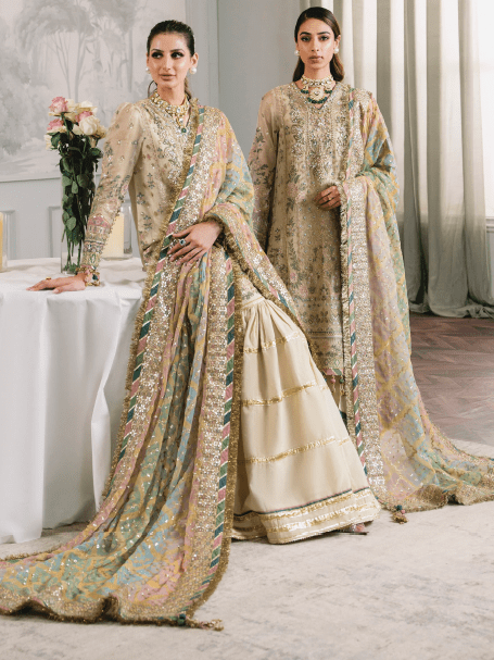 Baroque Chantelle Embroidered Luxury Zari Masuri