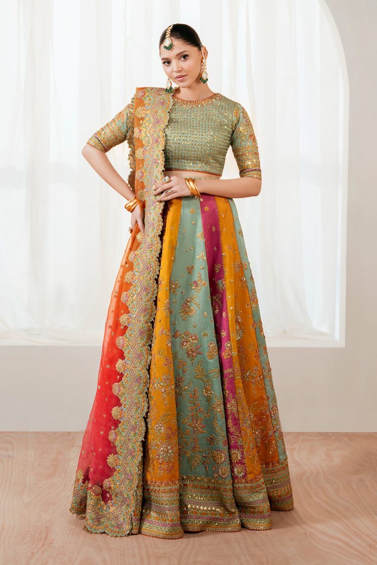 Baroque Exclusive Formal Embroidered Silk