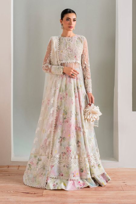 Baroque Exclusive Formal Embroidered Net