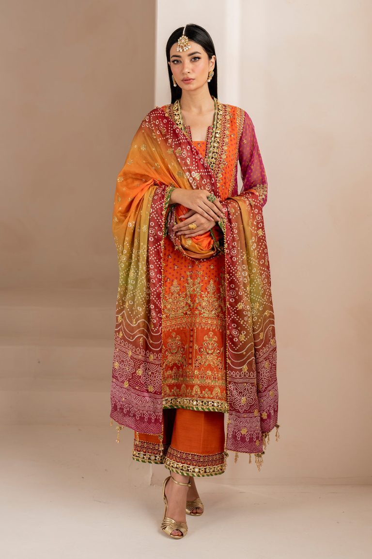Baroque Exclusive Formal Embroidered Chiffon