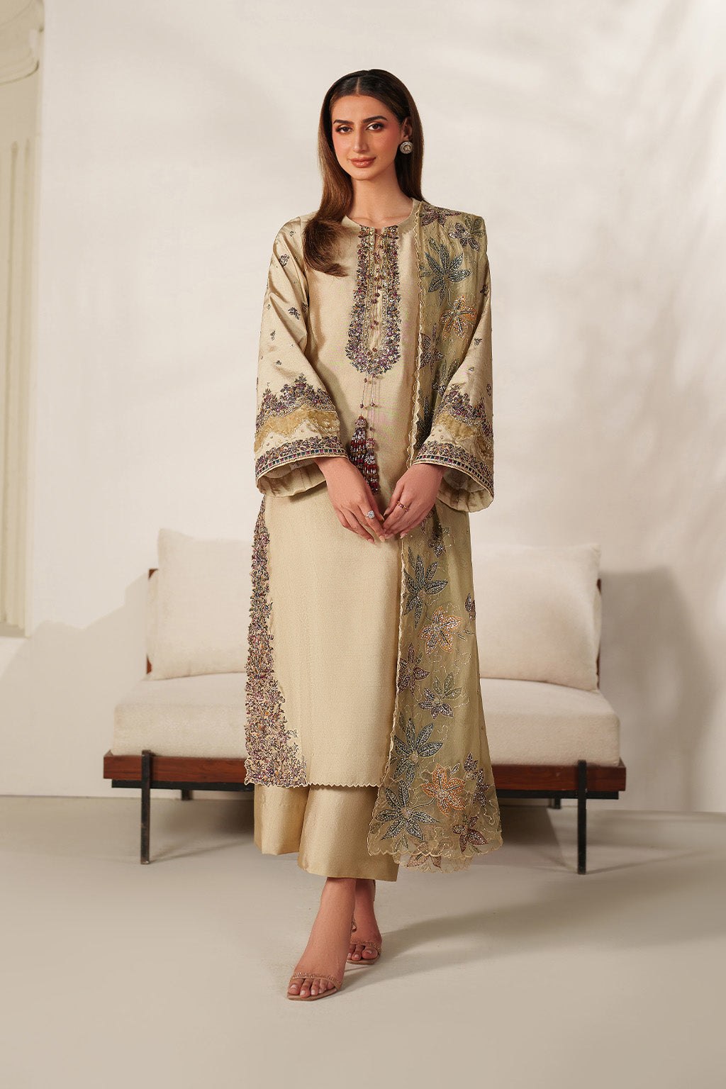 Iznik Luxury Festive Formal 25- UE-617  Sheesha Silk