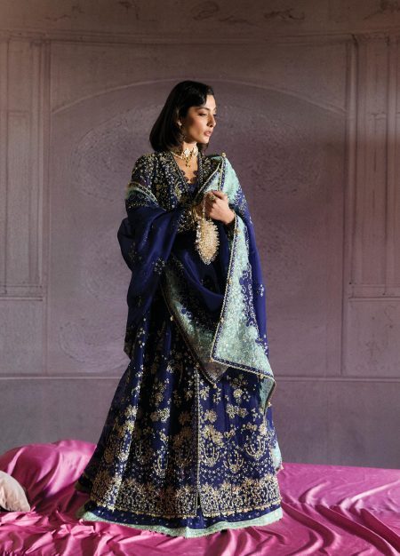 Freeshia by Suffuse Embroidered Organza Unstitched 3Pc Suit - RISHAAL