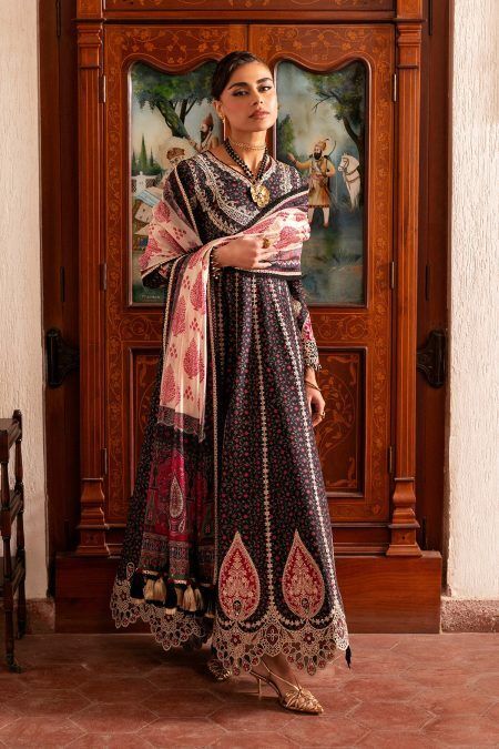 Jazmin - Embroidered Luxury Lawn SL26-D09