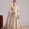 Freeshia by Suffuse Embroidered Organza Unstitched 3Pc Suit - ISHANI
