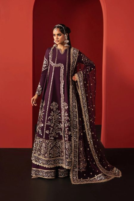 Divani By Afrozeh Embroidered The Silk Edit'25- Samarqand