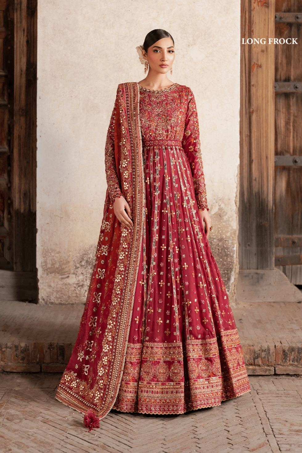 Iznik - ILC-07 Embroidered Printed Silk