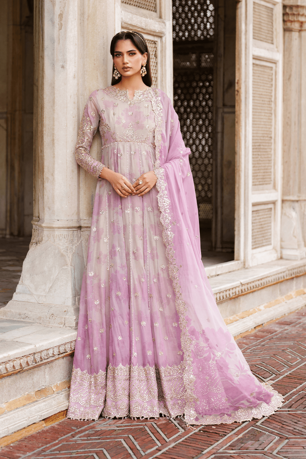 Iznik - UE-555 Printed Chiffon