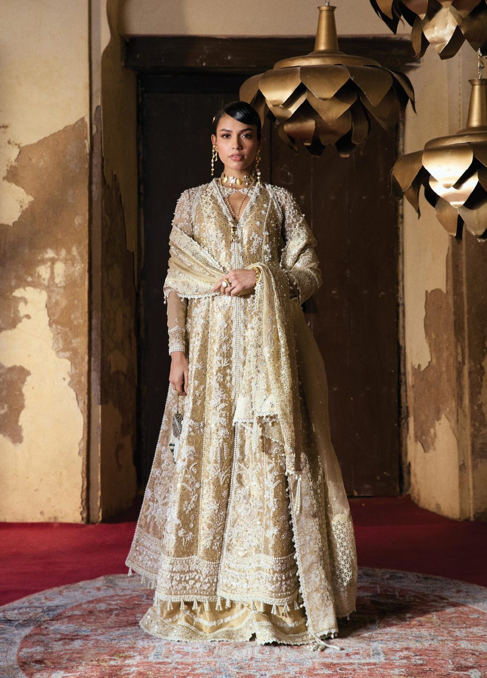 Freeshia by Suffuse Embroidered Tissue Silk Unstitched 3Pc Suit - GULRAIZ 3 Freeshia by Suffuse Embroidered Tissue Silk Unstitched 3Pc Suit - GULRAIZ