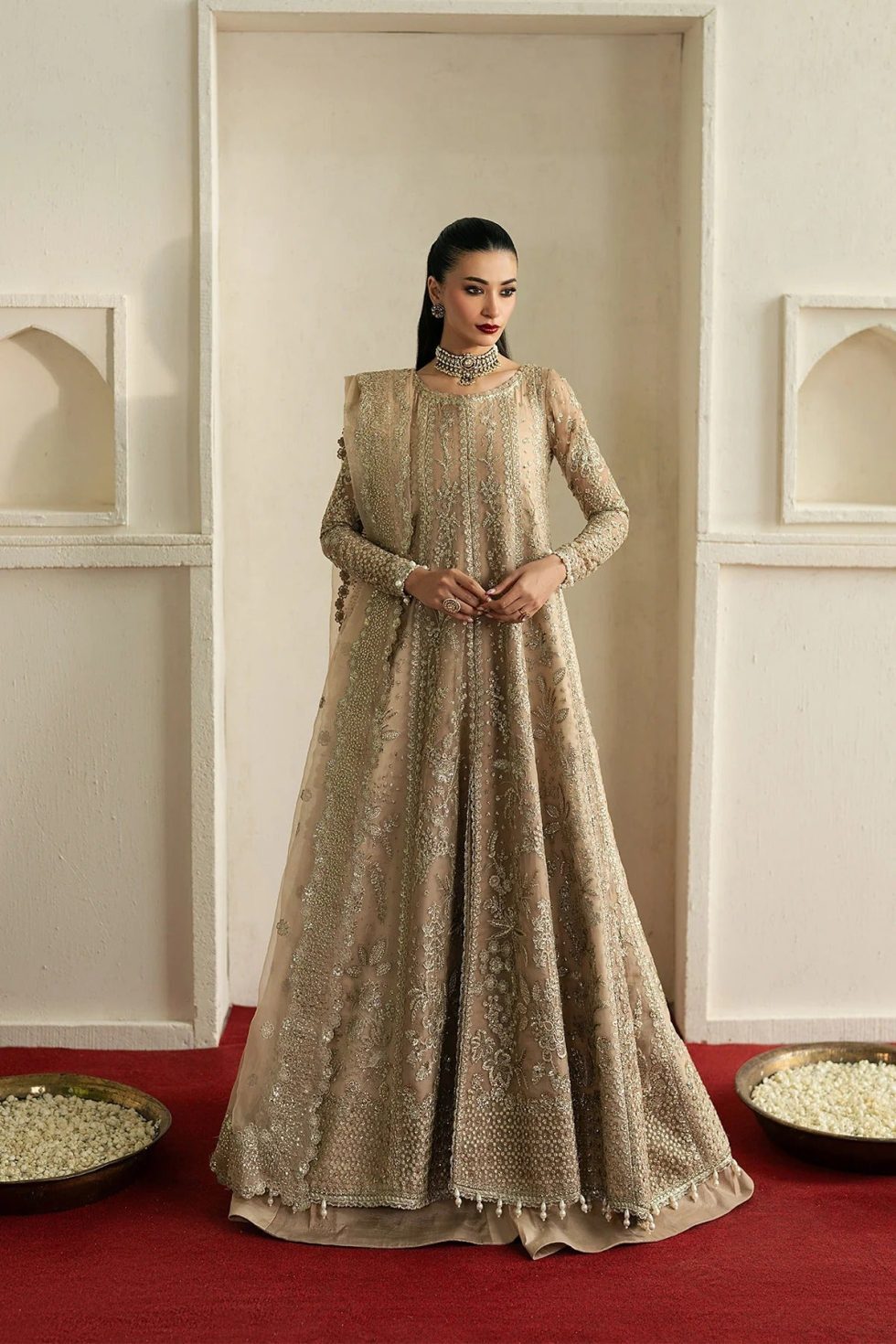 Pehli Nazar By Ayzel Luxury Embroidered EID Festive Unstitched 3pcs